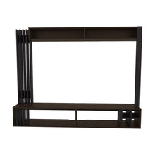 Panel de Tv Bremmen, Kronos Wengue y Kronos Nogal Europeo, tiene capacidad para tv hasta de 75" ZF