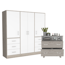 Combo para Habitación Vizcaya, Incluye Closet y Organizador