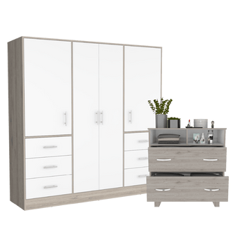 Combo para Habitación Vizcaya, Incluye Closet y Organizador