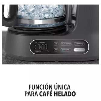 Cafetera automática PowerXL café helado y caliente 12 tazas