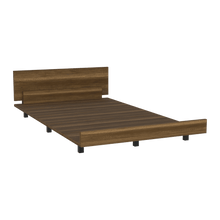 Combo para Habitación Quito, Incluye Cama - Colchón - Mesa de Noche - Organizador y Espejo