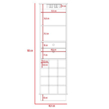 Bar Clasic, Castaño, con Espacio Para Botellas y Porta Copas
