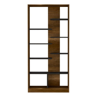 Biblioteca Clasic, Cobre y Wengue, con Diversidad de Entrepaños  ZF