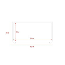 Mesa de Centro Clasic, Blanco, Ideal Para Ubicar Objetos