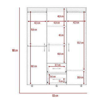 Combo para Habitación Ride, incluye Closet y Escritorio