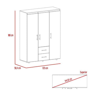 Combo para Habitación Ride, incluye Closet y Escritorio