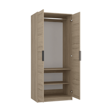 Closet Wesley, Beige y Blanco, Diseño Moderno con Combinación de Colores