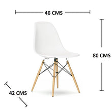 Escritorio Tomy 75x80x40 + Silla Eames Color Blanco