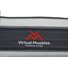 Combo para Habitación Pikman, Incluye Cama Doble - Colchón y Mesa de Noche