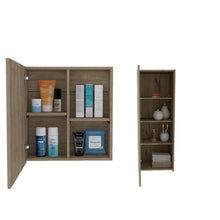 Combo para Baño Heracles, Incluye Mueble Organizador y Gabinete