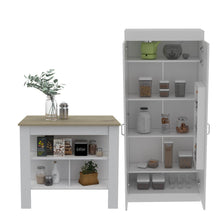 Combo para Cocina Doha, Incluye Mueble Auxiliar y Alacena