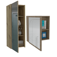 Combo para Baño Heracles, Incluye Mueble Organizador y Gabinete