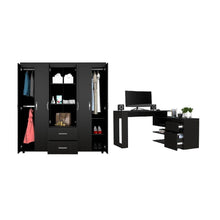 Combo Para Habitación Fremont Incluye Closet y Escritorio