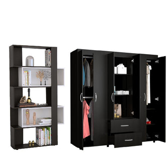 Combo Para Habitación Enna Incluye Biblioteca y Closet