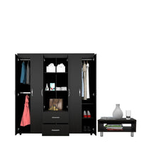 Combo Para Habitación Eureka Incluye Closet y Mesa de Centro