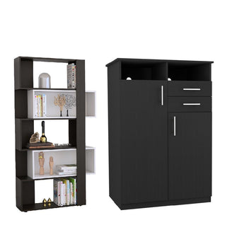 Combo Para Habitación Galicia, Incluye Biblioteca y Closet