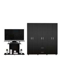 Combo Para Habitación Kansas Incluye Closet y Mesa Para Tv