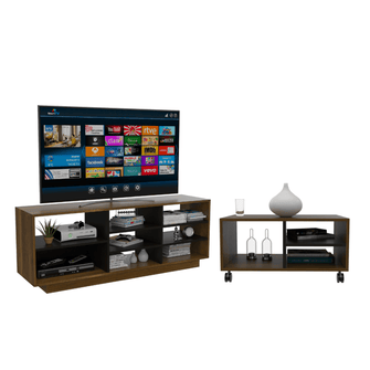 Combo Para Sala Tovar, Incluye Mesa Para TV y Mesa de Centro