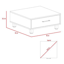 Combo Para Sala Freyz, Incluye Mesa Para TV, Biblioteca Escalera, Mesa Auxiliar y Mesa de Centro