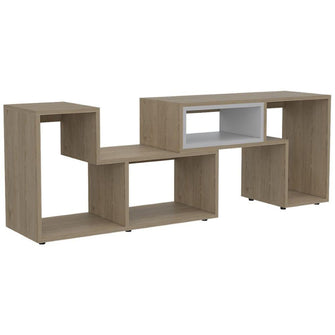 Combo Para Sala Aranza, Incluye Mesa Para TV y Biblioteca Cubo