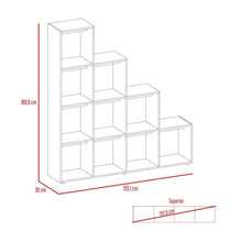 Combo Para Sala Ipanema, Incluye Mesa Para TV y Biblioteca Escalera