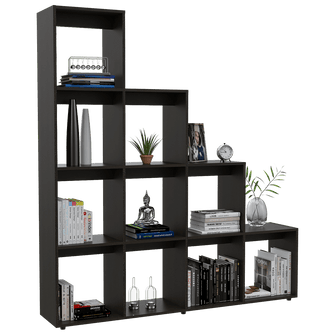 Combo Para Sala Morocco, Incluye Biblioteca Escalera, Mesa Auxiliar y Mesa de Centro