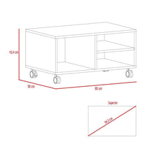 Combo Para Sala Kyra, Incluye Mesa Para TV, Vitrina, Mesa Auxiliar y Mesa de Centro