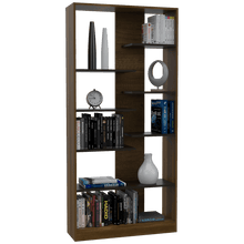 Combo Para Sala Rocco, Incluye Mesa Para TV, Biblioteca, Mesa Auxiliar y Mesa de Centro