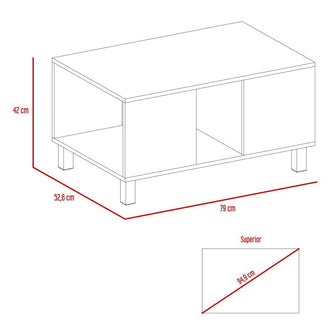 Combo Para Sala Thays, Incluye Mesa Auxiliar y Bar