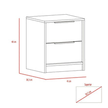 Combo para Habitación Adhara, Incluye Closet y Mesa de Noche