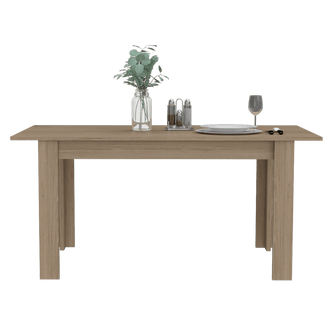 Comedor Estrella, Beige, Con amplio Espacio Superior