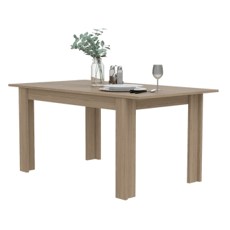 Comedor Estrella, Beige, Con amplio Espacio Superior