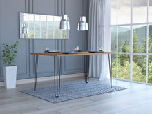 Mesa para Comedor Lara, Miel, con Amplia Superficie, No Incluye Sillas