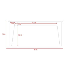 Comedor Ursa, Caoba, Diseño Moderno, No Incluye Sillas