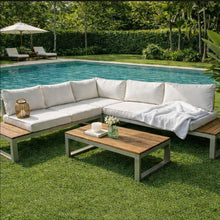 Set de Terraza Amalfi, Beige, con Diseño Inteligente, Minimalista y Funcional