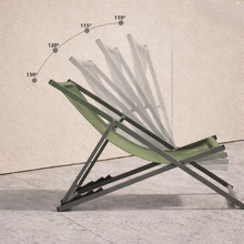 Silla Plegable Reclinable Kenya, Verde, con Tres Posiciones