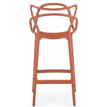 Silla para Bar Palermo, Terracota, con Reposa Pies Doble Propósito