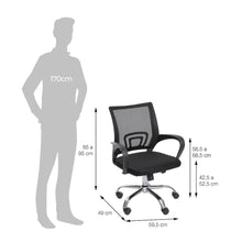 Silla Para Oficina Escritorio - OR-3310 Negra