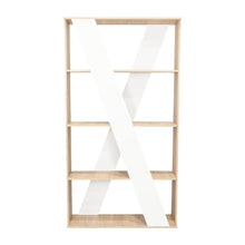 Divisor Ascher, Beige y Blanco, con Tres Entrepaños