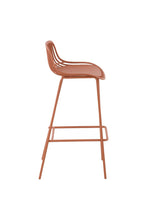 Butaco para Barra Tulum, Color Terracota, Diseño Moderno X2