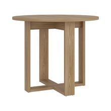 Mesa para Comedor Lily, Fresno Europeo, Estilo Moderno y Minimalista, No Incluye Sillas ZF