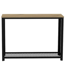 Mueble Organizador Dusty, Café Claro, con Entrepaño Inferior de Malla Metálica X2