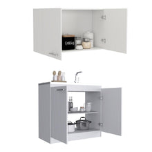 Combo para Cocina Oslo, Incluye Gabinete y Mueble Aereo