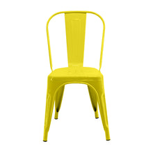 Silla Tolix Metalica Para Comedor Restaurante - Amarillo