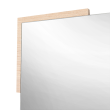 Espejo Rectangular Aleska, Color Madera Clara