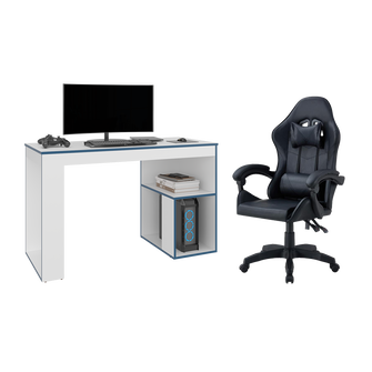 Combo Gamer Galen, incluye Escritorio y Silla Gamer