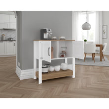 Alacena Latte, Kronos Blanco y Kronos Fresno, Con gran espacio de almacenamiento funcional ZF
