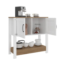 Alacena Latte, Kronos Blanco y Kronos Fresno, Con gran espacio de almacenamiento funcional ZF