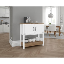 Alacena Latte, Kronos Blanco y Kronos Fresno, Con gran espacio de almacenamiento funcional ZF