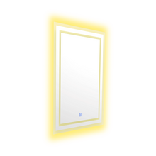 Espejo Rectangular Calatea, con Luz LED Cálida +Touch